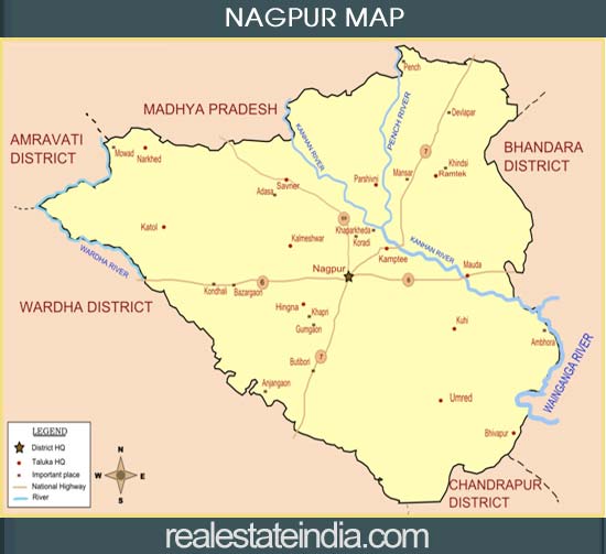 Nagpur Map